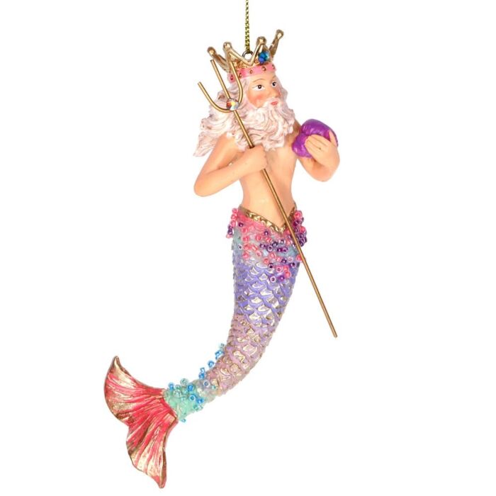 Gisela Graham Pastel Neptune Decoration